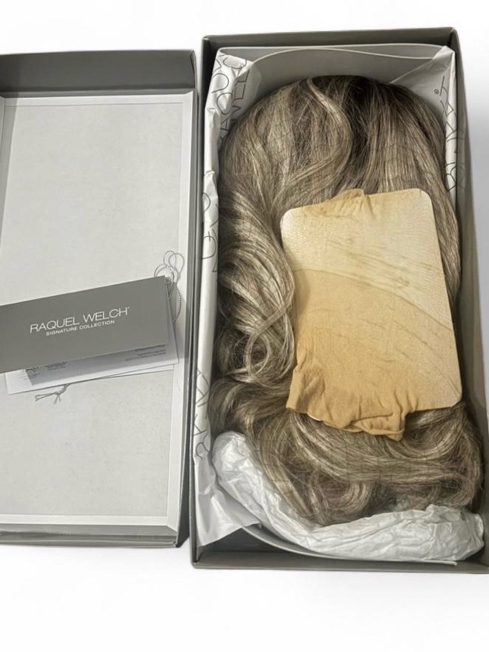 Like New Raquel Welch Style by Society Wig - color is Biscuit - Picture 6 of 8